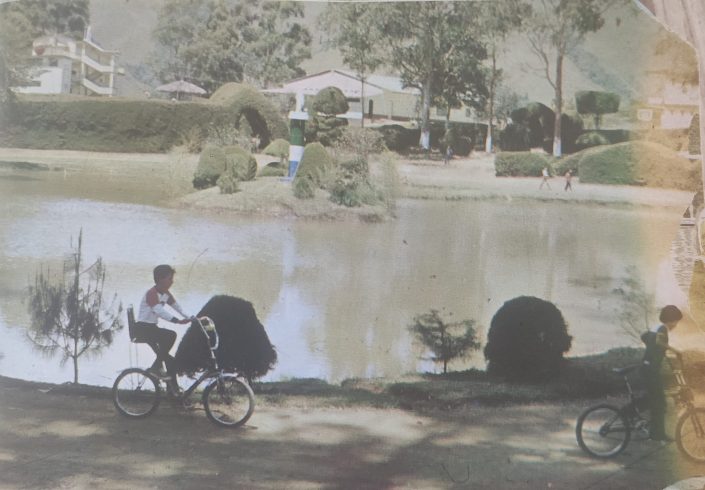 El primer velódromo del campeón mundial.